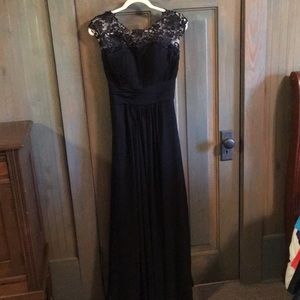 Formal black dress